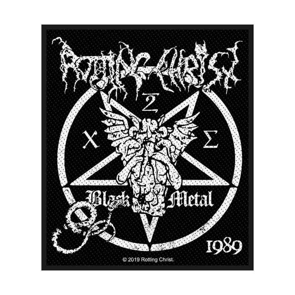 Rotting Christ - Black Metal Patch - Schwarz
